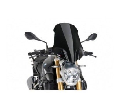 Cupula de soporte Puig Naked NG Touring para BMW R1200 R 15 18 negra