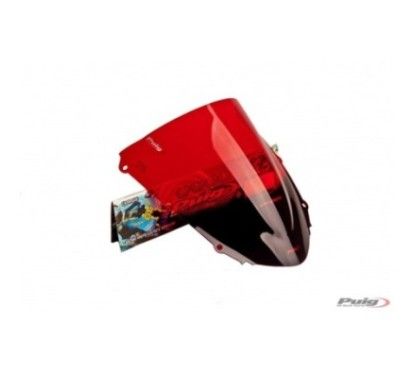 Parabrisas Puig Z Racing para Honda CBR1000RR Fireblade 04-07 rojo