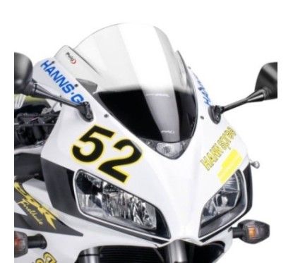 puig z racing windshield for honda cbr1000rr fireblade 04 07 clear