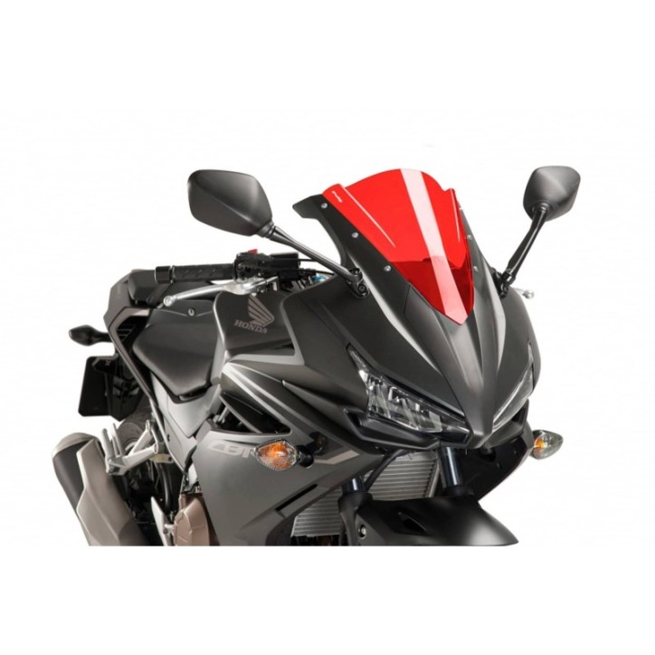 PUIG CUPULA Z-RACING HONDA CBR500R 16-18 ROJO