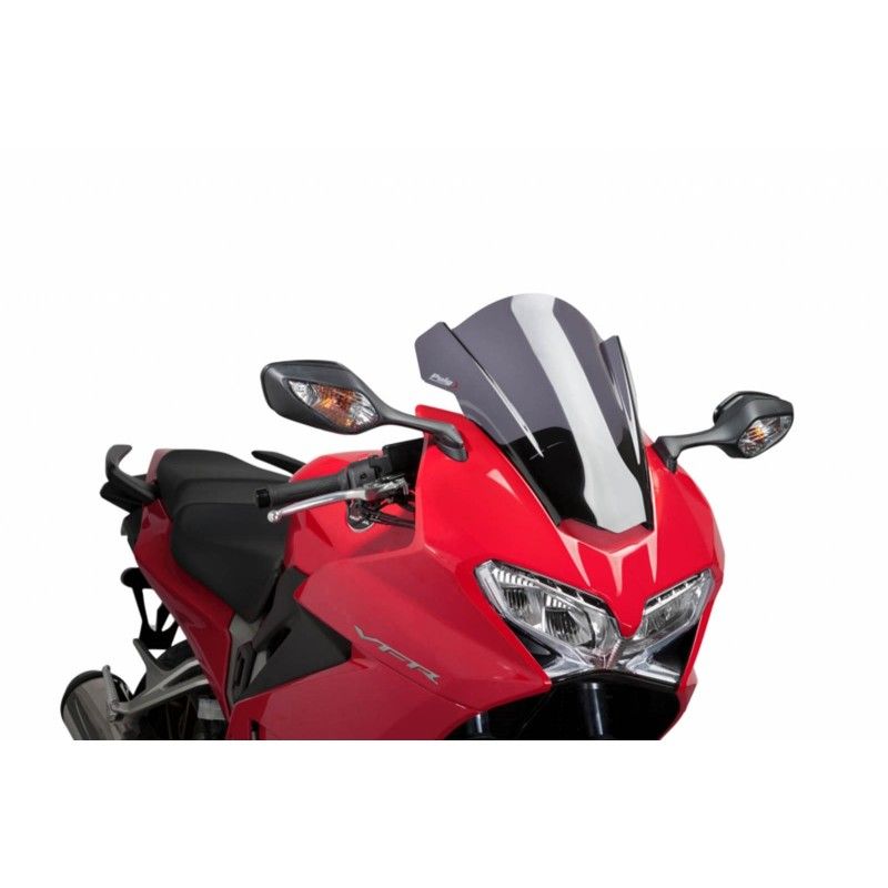 puig z racing windshield for honda vfr800f 14 20 dark smoke