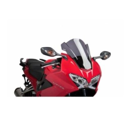 puig z racing windshield for honda vfr800f 14 20 dark smoke