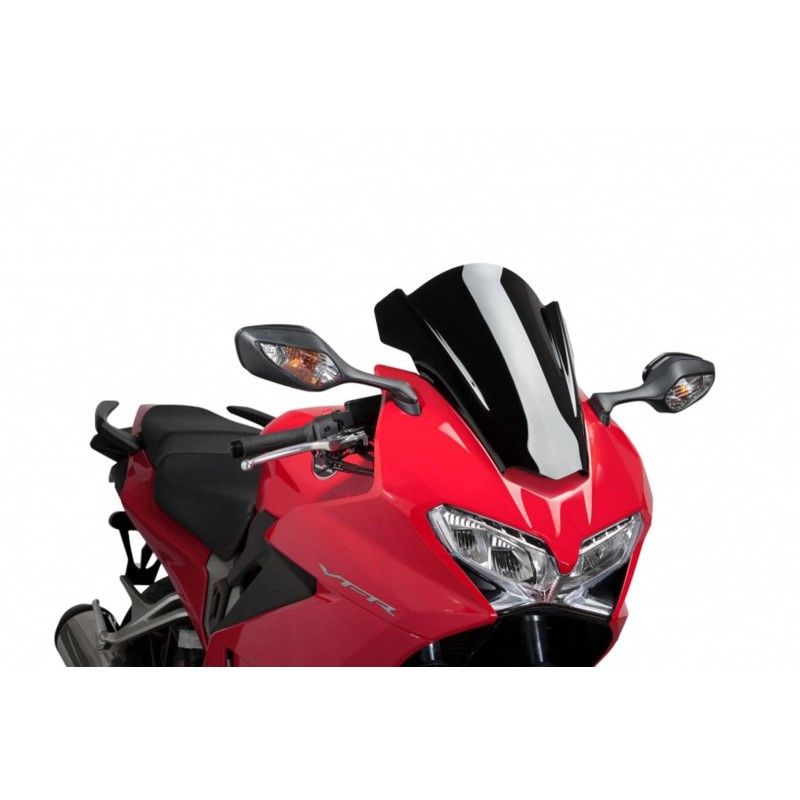 puig z racing windshield for honda vfr800f 14 20 black