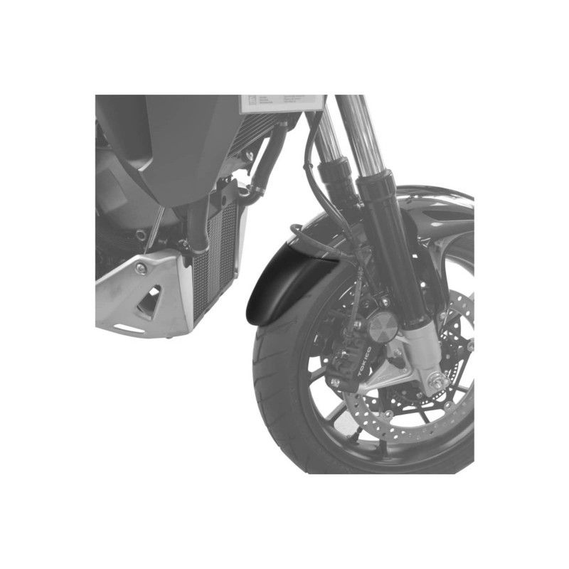 puig estensione parafango anteriore per honda cbr1000rr fireblade 06 07 nero opaco
