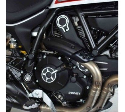 puig frame caps for ducati scrambler desert sled cafe racer 17 24 black