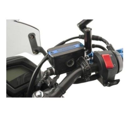 puig front clutch fluid reservoir cap for honda cbf600s 04 07 blue