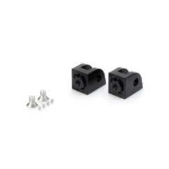 Adaptadores de reposapies ajustables Puig para Honda CB750 Hornet 23/25 negro