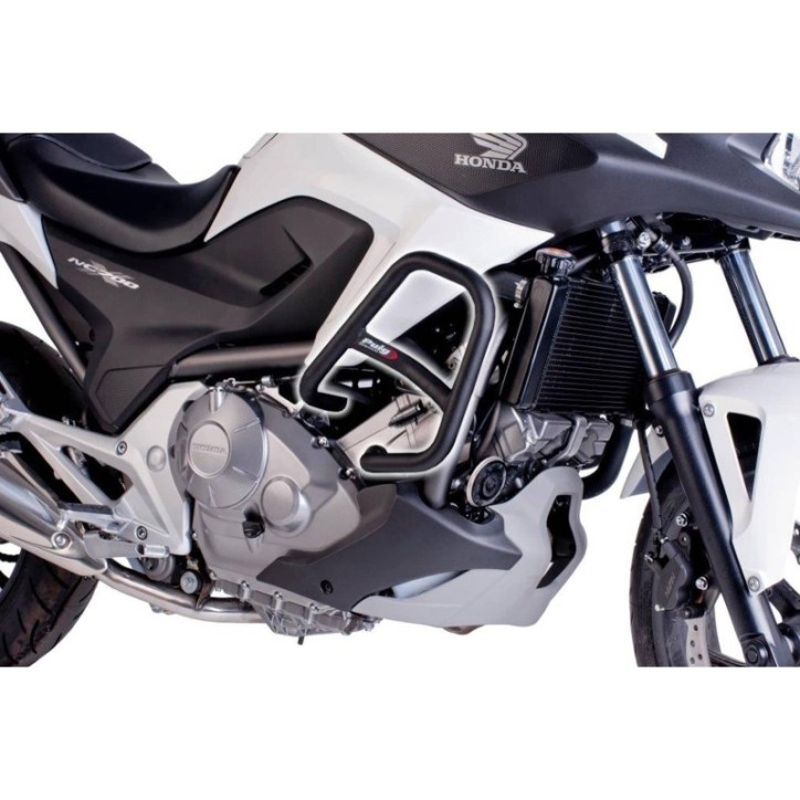 PUIG BARRES DE PROTECTION MOTEUR HONDA NC750X 14-15 NOIR