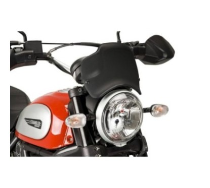 PUIG CARENAGE AVANT DUCATI SCRAMBLER CAFE RACER 17-20 CARBONE