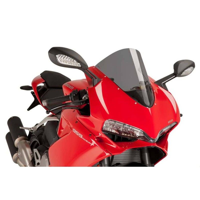 puig cupolino r racer per ducati 1299 panigale r s 15 17 fume scuro