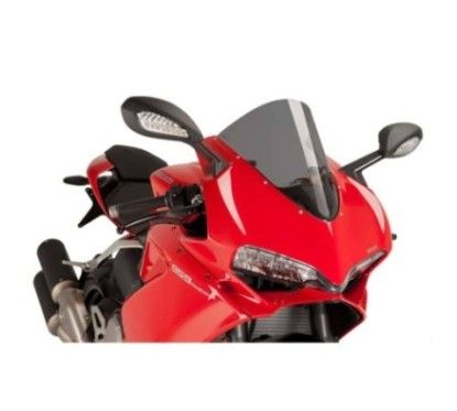 Parabrisas Puig R Racer para Ducati 1299 Panigale RS 15-17 ahumado oscuro