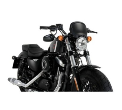 PUIG CARENADO DELANTERO HARLEY D. SPORTSTER FORTY-EIGHT 17-20 NEGRO MATE