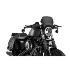 PUIG CARENADO DELANTERO ALUMINIO HARLEY D.SPORTSTER 883 IRON 09-12 NEGRO