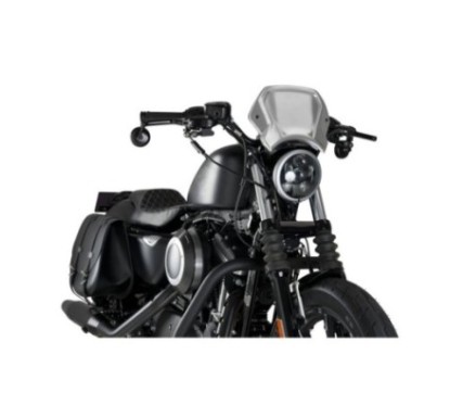 PUIG  CARENAGE AVANT EN ALUMINIUM HARLEY D. SPORTSTER 883 IRON 09-12 ARGENT