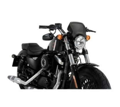 PUIG CARENADO DELANTERO ALUMINIO HARLEY D. SPORTSTER FORTY-EIGHT 17-20 NEGRO