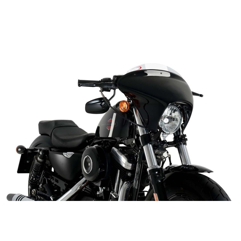 Puig Batwing SML Sportscheibe fur Harley D Sportster Forty Eight XL1200X 15 20 transparent