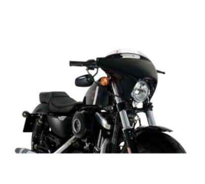 Puig Batwing SML Sportscheibe fur Harley D Sportster Forty Eight XL1200X 15 20 transparent