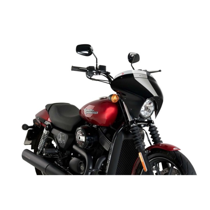 PUIG PARE - BRISE BATWING SML SPORT HARLEY D. STREET 750 XG750 15-20 FUMEE CLAIR