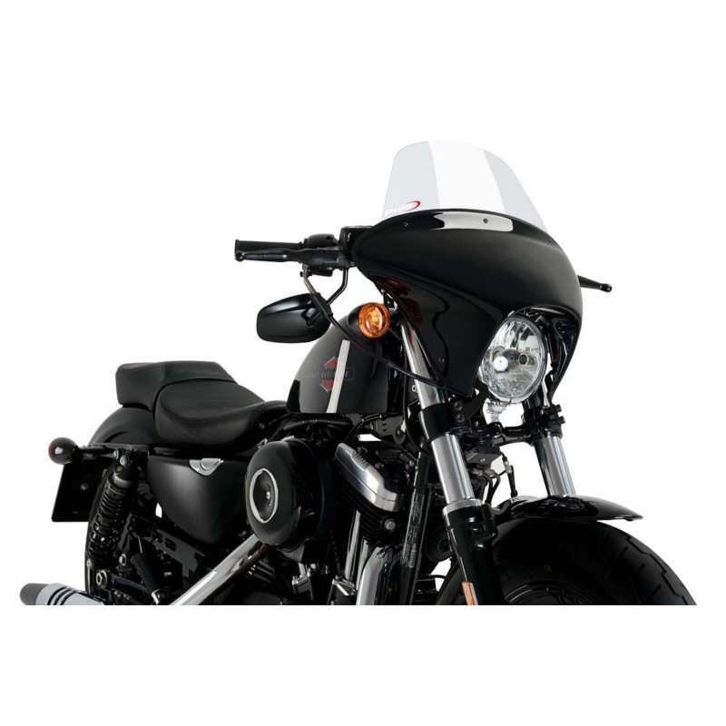 Bulle Puig Batwing SML Touring pour Harley D Sportster Forty Eight XL1200X 15/20 Transparente