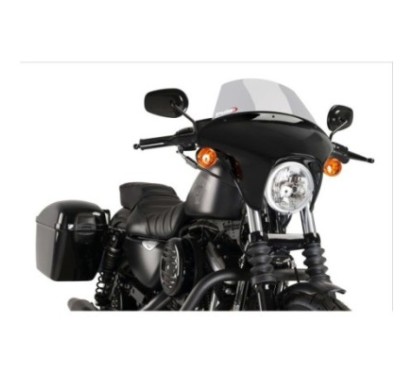 Puig Batwing SML Touring Windschutzscheibe fur Harley D Sportster XL883N Iron 09 12 leicht getont