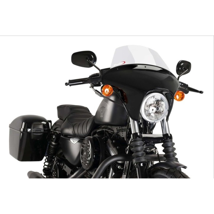 PUIG CUPOLINO BATWING SML TOURING HARLEY D. SPORTSTER XL883N IRON 09-12 TRASPARENTE