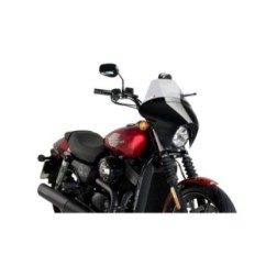 Parabrisas tipo murciElago Puig SML Touring para Harley Davidson Street 750 XG750 15-21, color humo claro.