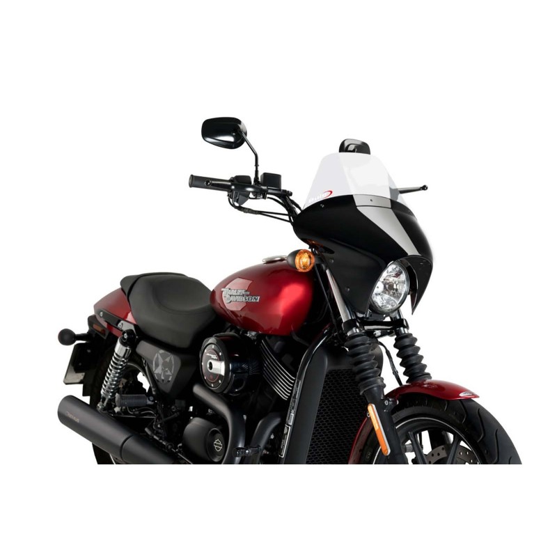Puig Batwing-Windschutzscheibe SML Touring Harley D Street 750 XG750 15 21 transparent