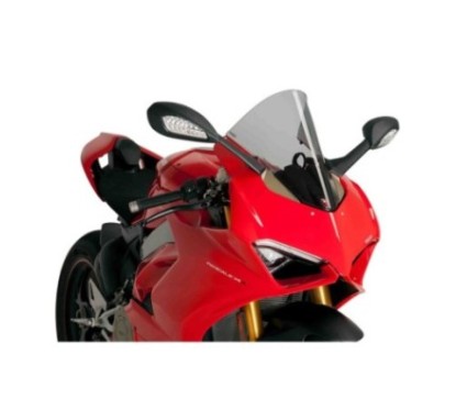 PUIG CUPOLINO R-RACER PER DUCATI PANIGALE V4 ANNO 18-19 COLORE FUME CHIARO.