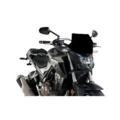 Bulle sport Puig Naked NG pour Honda CB500F 2016 noire - REf. 21412N