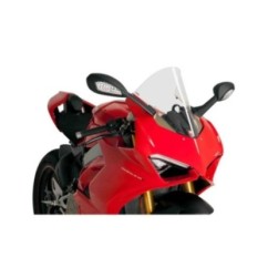 PUIG CUPOLINO R-RACER PER DUCATI PANIGALE V4 ANNO 18-19 COLORE TRASPARENTE.