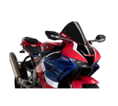 PUIG SCREEN R-RACER HONDA CBR1000RR-R FIREBLADE SP 20-24 BLACK