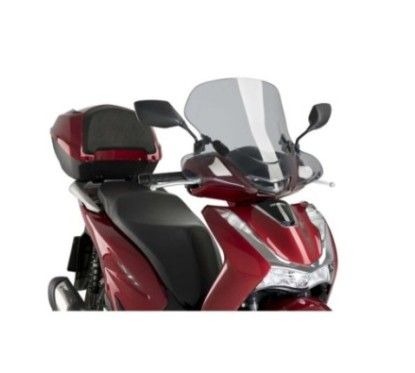 Parabrisas Puig para scooter City Touring Honda SH125i 21 25 ahumado claro