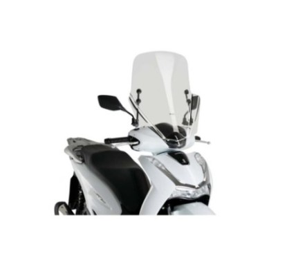 PUIG WINDSHIELD SCOOTER TX HONDA SCOOPY SH350i 21-23 CLEAR