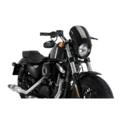 PUIG CUPOLINO SEMICARENATO ANARCHY HARLEY D. SPORTSTER FORTY-EIGHT XL1200X 15-20 NERO