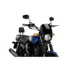 PUIG CUPOLINO SEMICARENATO ANARCHY HARLEY D. STREET 750 XG750 15-20 NERO