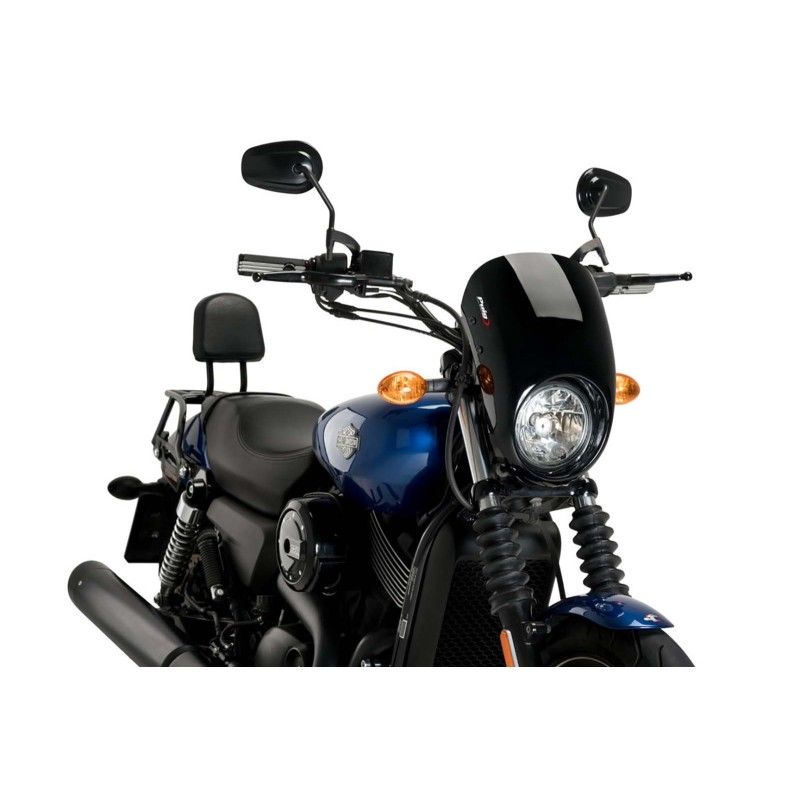 puig half windshield anarchy harley d street 750 xg750 15 21 black