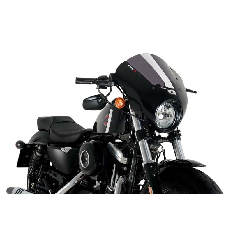 PUIG CUPULA DARK NIGHT HARLEY D. SPORTSTER FORTY-EIGHT XL1200X 15-20 AHUMADO OSCURO