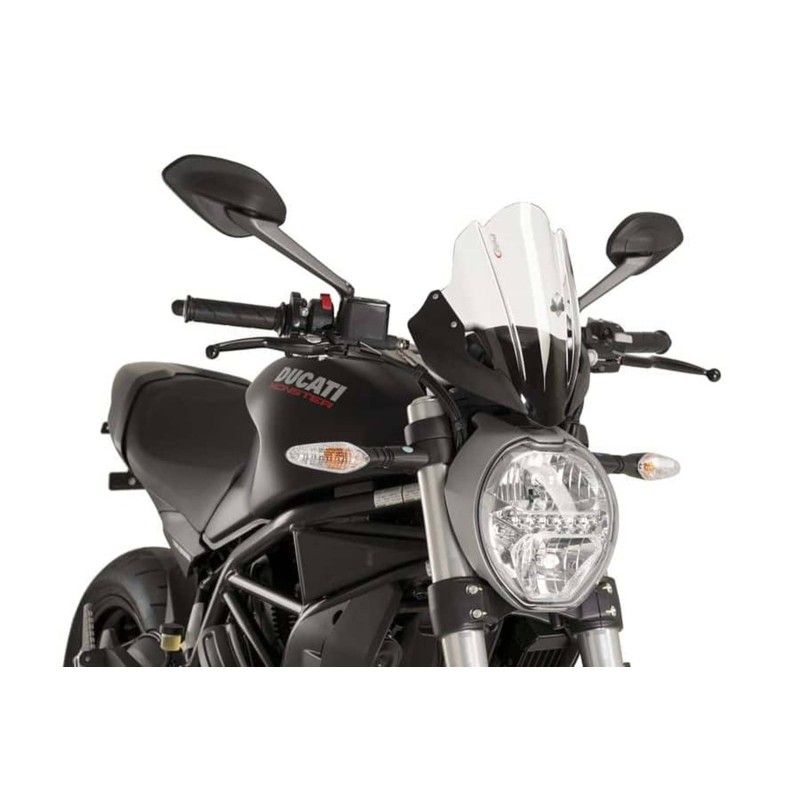 puig cupolino sport per ducati monster 1200 s 14 16 trasparente