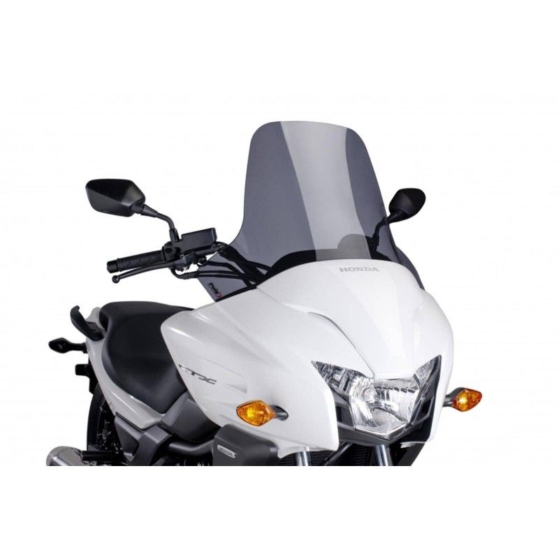 puig touring windshield for honda ctx700 14 16 dark smoke