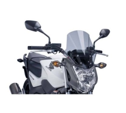 PUIG CUPOLINO TOURING HONDA NC750S 14-15 FUME CHIARO