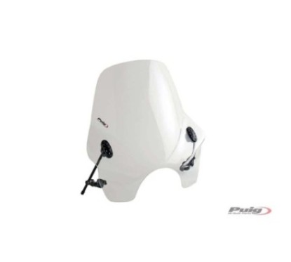 PUIG CUPOLINO PER FARO TONDO MODELLO TOURING I PER HONDA CB1000R NEO SPORTS CAFE ANNO 18-19 COLORE TRASPARENTE