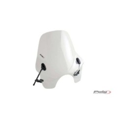 CUPOLINO PER FARO TONDO PUIG MODELLO TOURING I PER HONDA CB600F HORNET ANNO 98-15 COLORE TRASPARENTE