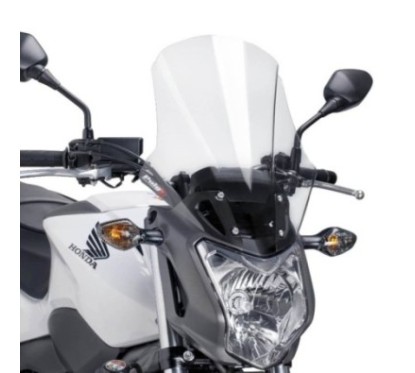 PUIG CUPOLINO TOURING PLUS HONDA NC750S 14-15 TRASPARENTE