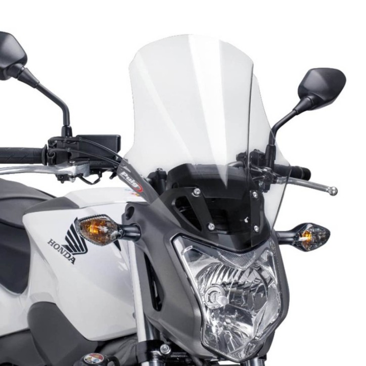 PUIG CUPOLINO TOURING PLUS HONDA NC750S 14-15 TRASPARENTE