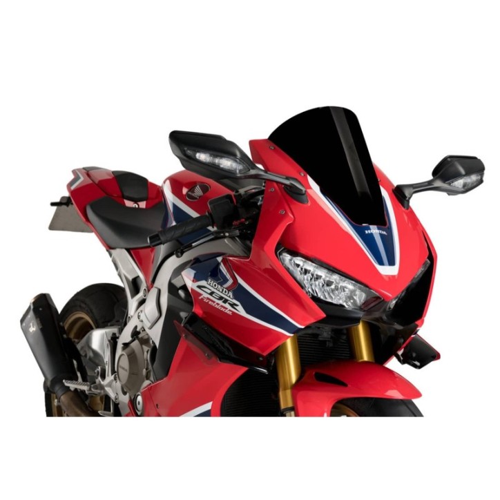 PUIG CUPOLINO R-RACER HONDA CBR1000RR SP/SP2 FIREBLADE 17-19 NERO