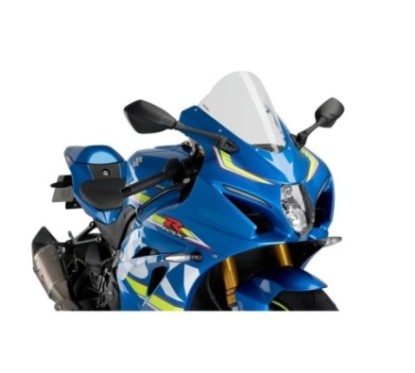 PUIG CUPOLINO R-RACER PER SUZUKI GSX-R1000/R ANNO 17-22 COLORE TRASPARENTE