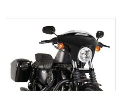 Parabrisas deportivo Puig Batwing SML para Harley D Sportster XL883N Iron 13-20 ahumado claro