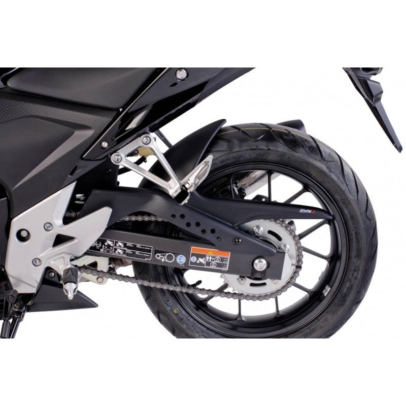 Garde-boue arriere Puig pour Honda CB500F 16-18 aspect carbone