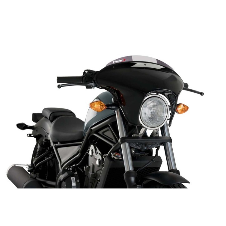 PUIG CUPOLINO BATWING SML SPORT HONDA CMX500 REBEL 17-19 FUME CHIARO-21059H