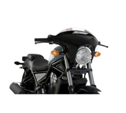 Pare-brise sport Puig Batwing SML pour Honda CMX500 Rebel 17/19 transparent 21059W